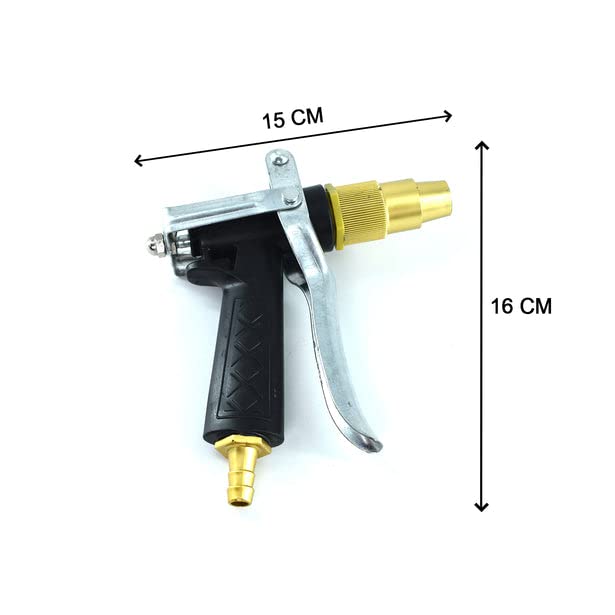 Awacs Durable Gold Color Trigger Hose Nozzle Water Lever Spray